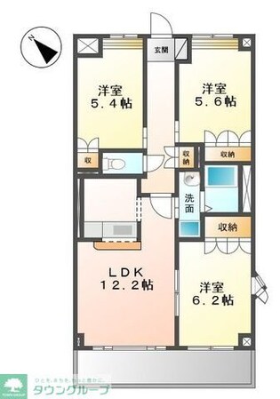 ラ・エルシオンの物件間取画像